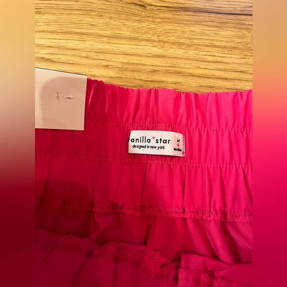 Vanilla Star Fuchsia Pink Love To Move Skort (Shorts/Skirt) M NWT - Picture 4 of 4